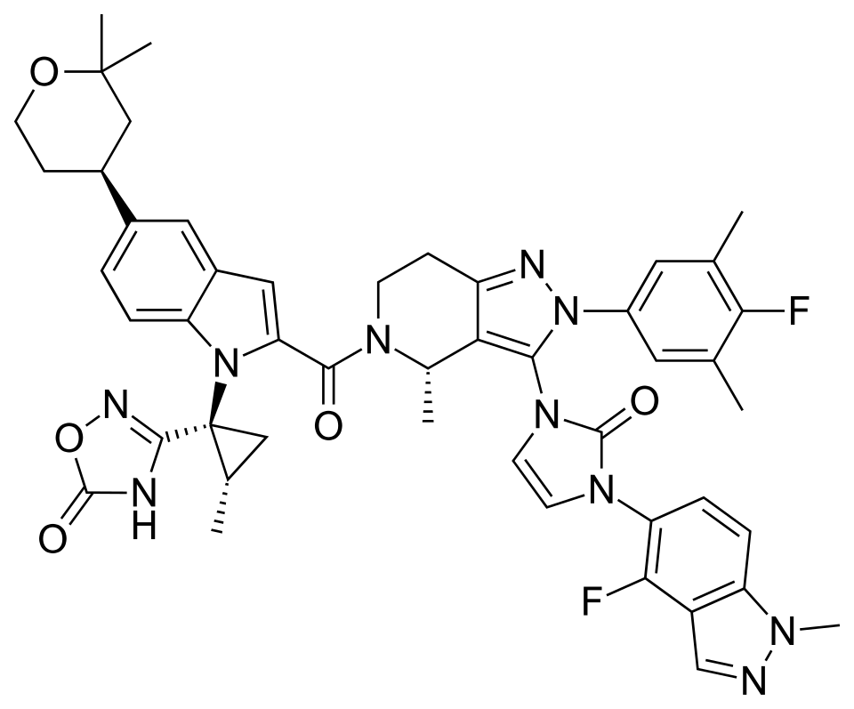 Orforglipron chemical structure